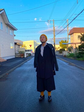 「アイテム（ブルゾン）」を使った、リューマさん（メンズ・170cm・30代）の秋コーディネート