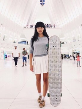 「skirt」｜「アイテム（その他）」を使った、Taichiさん（レディース・153cm）の夏コーディネート