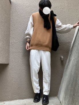「andme（アンドミー）のアイテム」を使った、yuuki.yatoさん（メンズ・174cm）の冬コーディネート