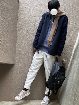 「andme（アンドミー）のアイテム」を使った、yuuki.yatoさん（メンズ・174cm）の冬コーディネート