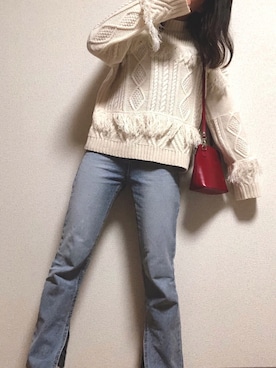 「fd style（エフディ スタイル）のアイテム」を使った、yre.kさん（レディース・160cm）の秋コーディネート