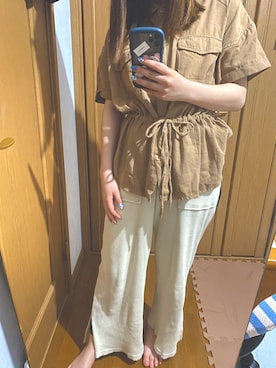 「oneway glamorous（ワンウェイグラマラス）のアイテム」を使った、umiさん（レディース・161cm）の春コーディネート