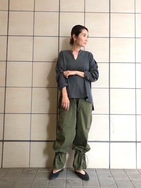 上中(kaminaka)さん(レディース・158cm)の秋コーディネート