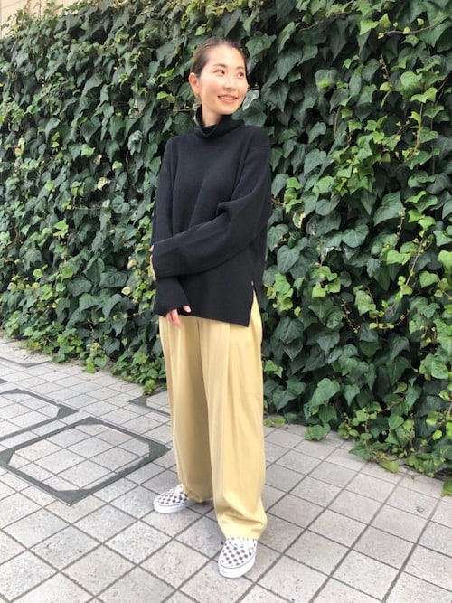 上中 理恵 ビューティ ユース ユナイテッドアローズ 静岡店 Beauty Youth United Arrowsのパンツを使ったコーディネート Wear