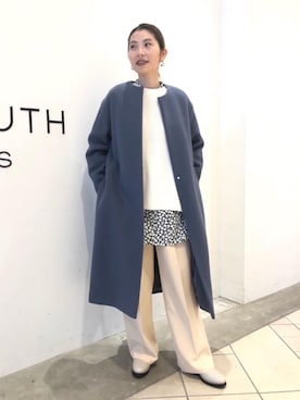 上中（kaminaka）さん（レディース・158cm）の冬コーディネート