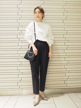 上中（kaminaka）さん（レディース・158cm）の冬コーディネート