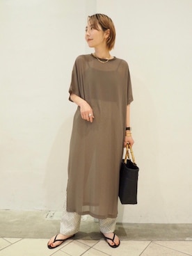 上中（kaminaka）さん（レディース・158cm）の春コーディネート