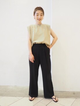上中（kaminaka）さん（レディース・158cm）の夏コーディネート