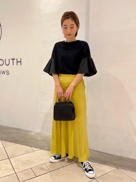 上中(kaminaka)さん(レディース・158cm)の夏コーディネート