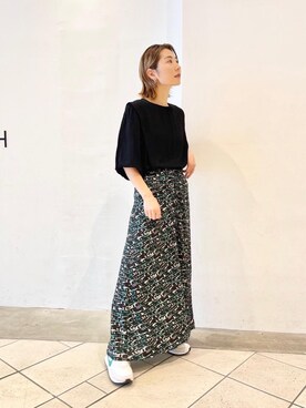 上中(kaminaka)さん(レディース・158cm)の夏コーディネート