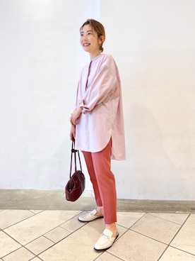 上中（kaminaka）さん（レディース・158cm）の夏コーディネート