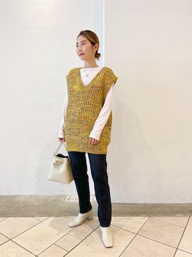 上中(kaminaka)さん(レディース・158cm)の秋コーディネート