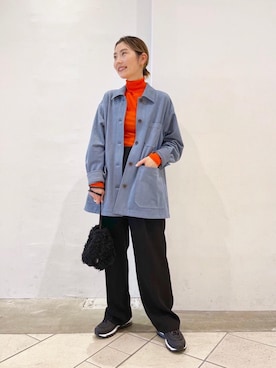 上中（kaminaka）さん（レディース・158cm）の秋コーディネート