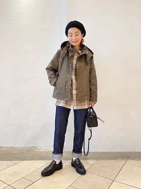 上中(kaminaka)さん(レディース・158cm)の秋コーディネート