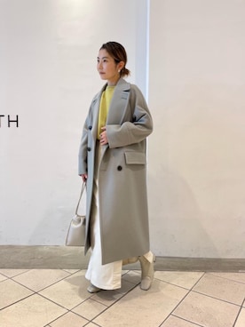 「THE SHINZONE（ザ　シンゾーン）のアイテム（スカート）」を使った、上中（kaminaka）さん（レディース・158cm）の秋コーディネート
