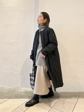 上中（kaminaka）さん（レディース・158cm）の秋コーディネート