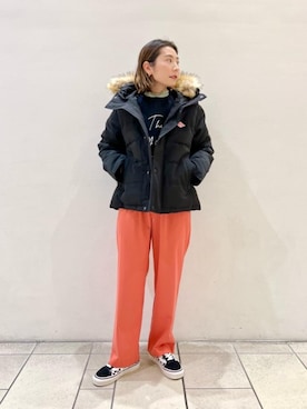 上中（kaminaka）さん（レディース・158cm）の冬コーディネート