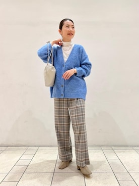 上中（kaminaka）さん（レディース・158cm）の冬コーディネート