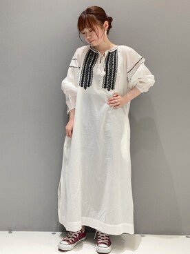 ワンピースを使った ボタニカル柄 の人気ファッションコーディネート Wear