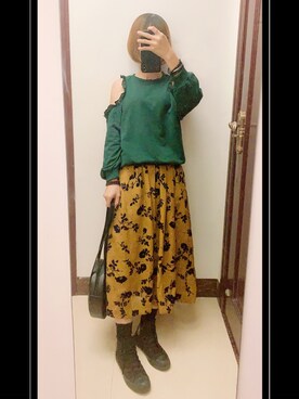 ミナミさん（レディース・155cm）の秋コーディネート