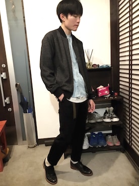 takaji yutoさん（メンズ・174cm）の冬コーディネート