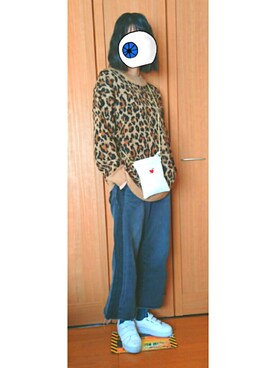 「ゆるく」｜ぽ ーさん（レディース・170cm）の冬コーディネート