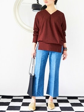 「20/80（テゥエンティーエイティー）のアイテム」を使った、minoriTY-fun LOOKさん（レディース・163cm）の春コーディネート
