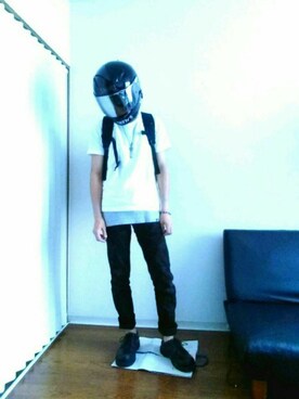 「Santa Barbara Polo & Racquet Club（サンタ・バーバラ・ポロ & ラケット・クラブ）のアイテム」を使った、光さん（メンズ・167cm）の夏コーディネート