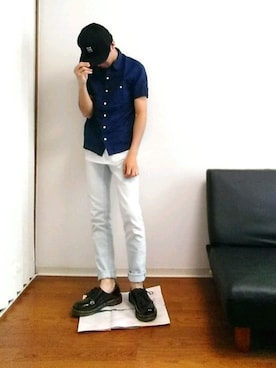 光さん（メンズ・167cm）の夏コーディネート