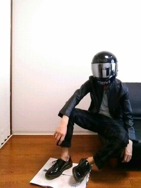 「BIG SMITH（ビッグスミス）のアイテム（パンツ）」を使った、光さん（メンズ・167cm）の春コーディネート