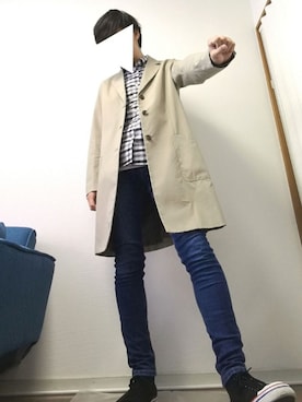 光さん（メンズ・167cm）の春コーディネート