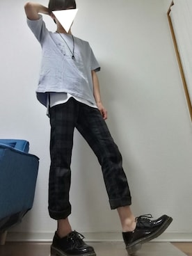 「BIG SMITH（ビッグスミス）のアイテム（パンツ）」を使った、光さん（メンズ・167cm）の春コーディネート