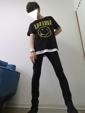 「NIRVANA」｜「アイテム（アクセサリー）」を使った、光さん（メンズ・167cm）の夏コーディネート
