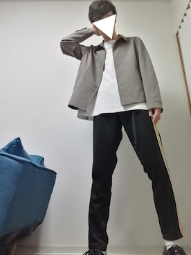 「白靴下」｜「アイテム（その他アウター）」を使った、光さん（メンズ・167cm）の秋コーディネート