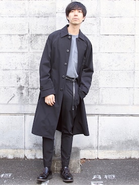 「Danner（ダナー）のアイテム（ドレスシューズ）」を使った、Yasさん（メンズ・173cm）の春コーディネート
