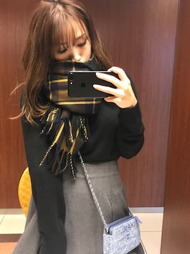 久奈さん（レディース・154cm）の冬コーディネート