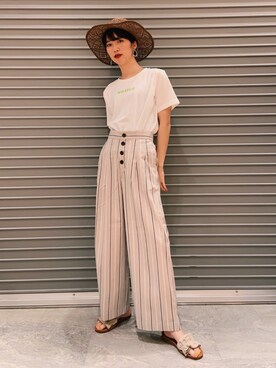 よここさん（レディース・168cm）の夏コーディネート