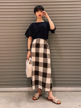 よここさん（レディース・168cm）の夏コーディネート