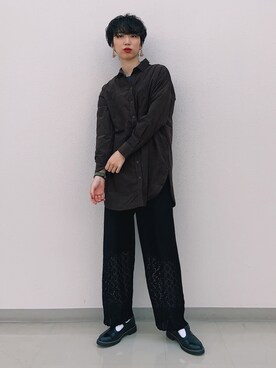 よここさん（レディース・168cm）の秋コーディネート