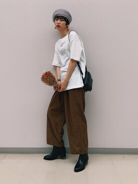 よここさん（レディース・168cm）の秋コーディネート