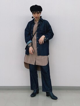 よここさん（レディース・168cm）の秋コーディネート