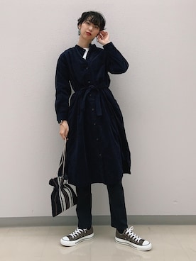 よここさん（レディース・168cm）の秋コーディネート