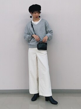 よここさん（レディース・168cm）の秋コーディネート