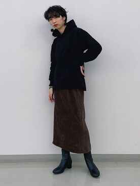 よここさん（レディース・168cm）の秋コーディネート