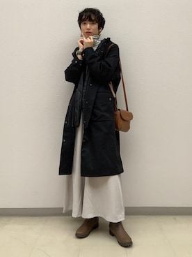 よここさん（レディース・168cm）の冬コーディネート