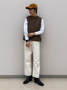 よここさん（レディース・168cm）の冬コーディネート