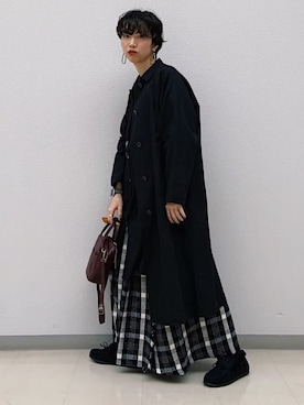 よここさん（レディース・168cm）の冬コーディネート