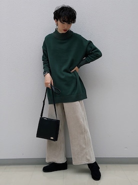 よここさん（レディース・168cm）の冬コーディネート