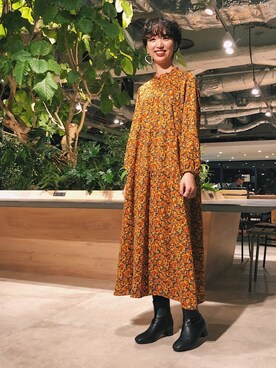 よここさん（レディース・168cm）の冬コーディネート