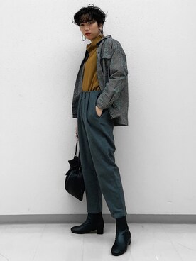 よここさん（レディース・168cm）の冬コーディネート